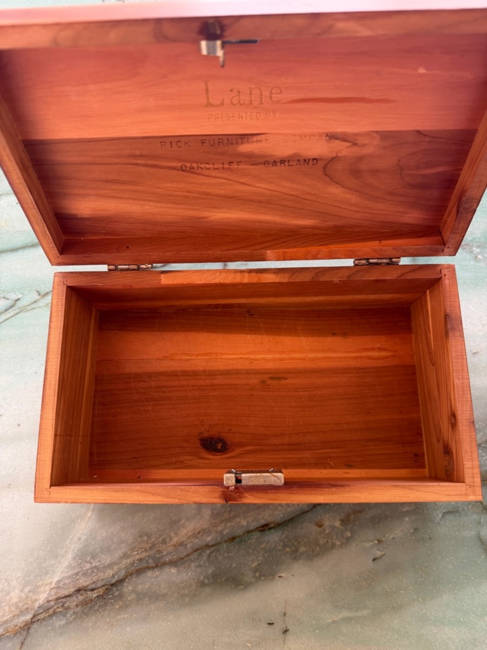 Lane Cedar Storage Box